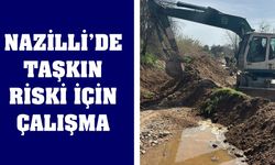 DSİ'den Nazilli'de dere ıslahı çalışması