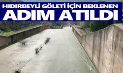 Hıdırbeyli Göleti için beklenen adım atıldı