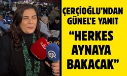 Çerçioğlu’ndan Günel’e yanıt: “Herkes aynaya bakacak”