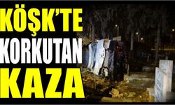 Köşk’te panelvan mezarlığa uçtu: 3 yaralı
