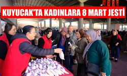 Kuyucak'ta kadınlara 8 Mart jesti