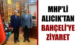 MHP'li Alıcık'tan Bahçeli'ye ziyaret