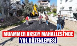 Nazilli Belediyesi çalışıyor: Muammer Aksoy Mahallesi’nde yol düzenlemesi