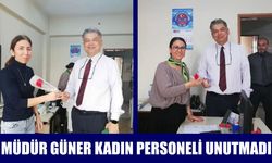 Nazilli MEM'de 8 Mart süprizi