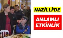 Nazilli'de protokol huzurevi sakinleriyle iftarda buluştu