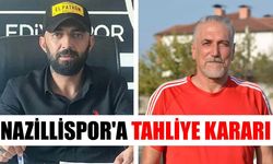 Nazillispor Başkanı Kaya ve antrenör Sönmez tahliye oldu