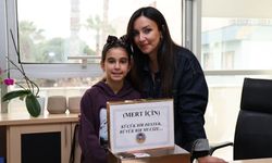 Söke’de minik iyilik: İpek’ten Mert’e destek