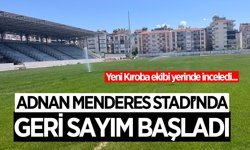 Adnan Menderes Stadı'nda geri sayım başladı