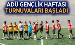 ADÜ Gençlik Haftası Turnuvaları başladı