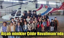 Atçalı minikler Filo Komutanlığı'nı ziyaret etti