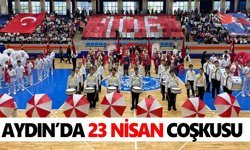 Aydın’da 23 Nisan coşkusu: Öğrencilerin gösterileri büyük alkış aldı