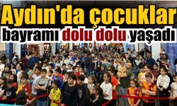 Aydın’da bayram coşkusu çocuk etkinlikleriyle büyüdü