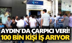 Aydın’da çarpıcı veri! 100 bin kişi iş arıyor