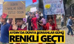 Aydın’da Dünya Romanlar Günü renkli geçti