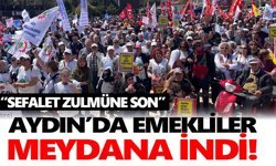 Aydın’da emekliler meydana indi!