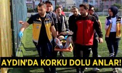 Aydın'da korku dolu anlar! 2 futbolcu hastanelik oldu!