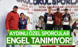 Aydınlı özel sporcular engel tanımıyor