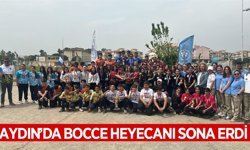 Aydın’da okul sporları bocce müsabakaları sona erdi