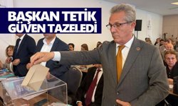 Başkan Tetik güven tazeledi
