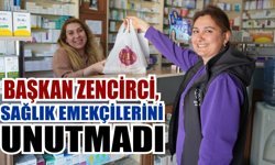 Başkan Zencirci’den Eczane Teknisyenleri'ne tatlı jest
