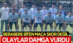 Aydın'da berabere biten maça skor değil, olaylar damga vurdu