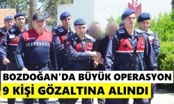 Bozdoğan'da büyük operasyon