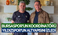 Bursaspor'un Altyapı Koordinatörü, Aydın Yıldızspor'un altyapısını izledi