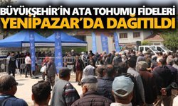 Büyükşehir’in fideleri Yenipazar’da dağıtıldı