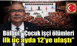 CHP’li Bülbül iş cinayetleri ve çocuk işçiliğini gündeme taşıdı