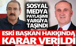 Eski başkan Aksu ile Başkan Kaya mahkemelik oldu