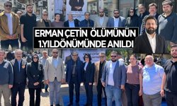 Erman Çetin, ölümünün 1.yıldönümünde hayır ve dualarla anıldı