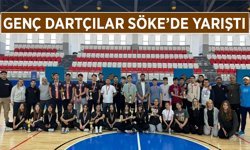 Genç dartçılar Söke'de yarıştı