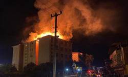 Nazilli’de lise yurdunda çıkan yangın kontrol altına alındı