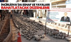 İncirliova’da esnaf ve yayaları rahatlatacak düzenleme