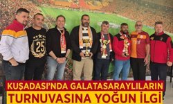 Kuşadası'ndaki Galatasaraylıların turnuvasına yoğun ilgi