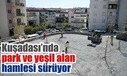Kuşadası Türkmen Mahallesi’ne yeni park kazandırılıyor