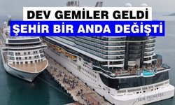 Kuşadası’na kruvaziyer akını: 5 bin turist geldi