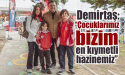 Kuşadası’nda aileler ve çocuklar birlikte eğlendi