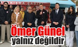 Kuşadası’nda Ömer Günel’e destek devam ediyor