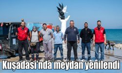 Kuşadası’nda sahil bölgesine estetik dokunuş