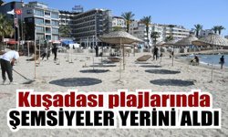 Kuşadası’nda tatilciler için plajlar modernize ediliyor