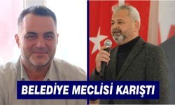 Kuyucak'ta belediye meclisi karıştı
