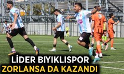 Lider Bıyıklıspor zorlansa da kazandı