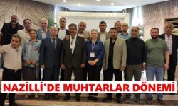 Nazilli Kent Konseyi başkanlığına muhtar Yalın seçildi