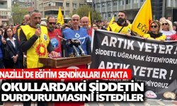 Nazilli'de eğitim sendikaları ayakta