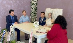 Nazilli'de protokolü buluşturan nikah