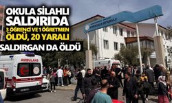 Okula silahlı saldırıda 3 öğrenci, 1 öğretmen öldü, 20 yaralı