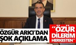 Özgür Arıcı’dan şok açıklama! “Özür dilerim herkesten”