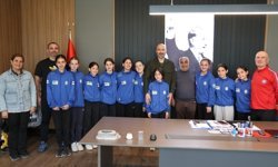 Şampiyonlar’dan Başkan Arıkan’a ziyaret