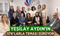 Yeşilay Aydın'ın STK'larla teması sürüyor